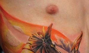 Татуювання анубіс Анубіс ескізи для татуювання