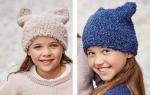 Fashionable hats with ears: a zoo in the wardrobe
