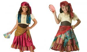 Как сделать костюм цыганки своими руками из подручных материалов
