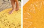 We knit a carpet from knitted yarn: the best ideas and DIY options