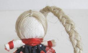 DIY traditional folk doll