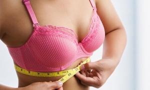 How to determine a woman's breast size: tips for choosing a bra
