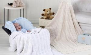 Neįprastos nertos kūdikių antklodės