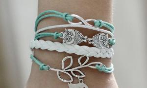 How to make leather bracelets with your own hands How to sew a leather bracelet